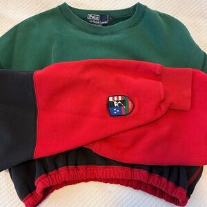 POLO Ralph Lauren Vintage Reworked Crop Sweater